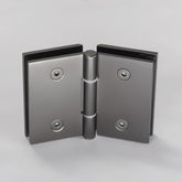 FORGE SHOWER HINGE GLASS TO GLASS BIFOLD 10mm glass - Gunmetal Grey